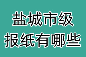 鹽城市級報紙有哪些