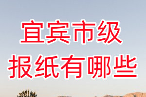 宜賓市級(jí)報(bào)紙有哪些
